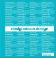 Designers on design