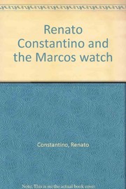 Renato Constantino and the Marcos watch