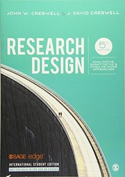 Research design qualitative, quantitative, and mixed methods approaches