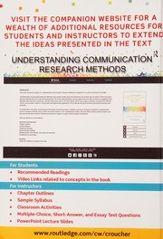 Understanding communication research methods a theoretical and practical approach