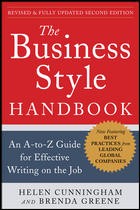 The business style handbook an A-to-Z guide for effective writing on the job