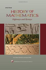 History of mathematics highways and byways