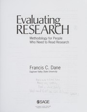 Evaluating research methodology for people who need to read research