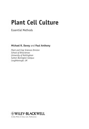 Plant cell culture essential methods