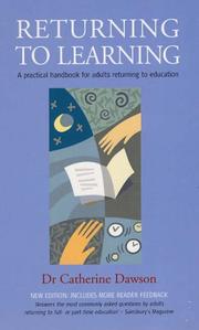 Returning to learning a practical handbook for adults returning to education