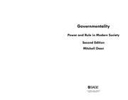 Governmentality power and rule in modern society