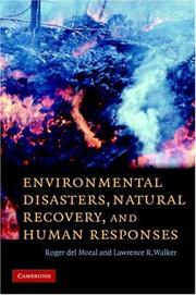 Environmental disasters, natural recovery and human responses