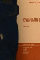 Weather and grain yields in the Soviet Union