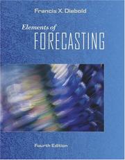 Elements of forecasting