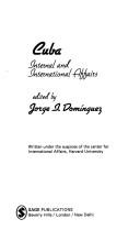 Cuba internal and international affairs