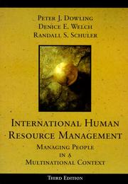 International human resource management managing people in a multinational context
