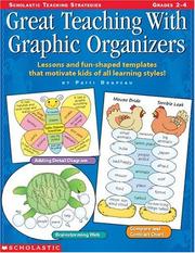 Great teaching with graphic organizers lessons and fun-shaped templates that motivate kids of all learning styles