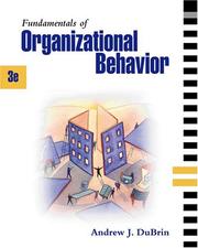 Fundamentals of organizational behavior