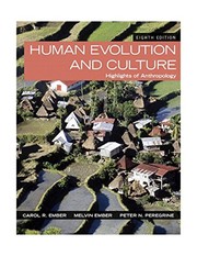 Human evolution and culture highlights of anthropology