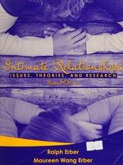 Intimate relationships issues, theories, and research