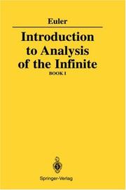 Introduction to analysis of the infinite book I