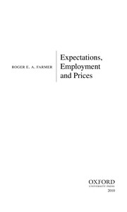 Expectations, employment and prices