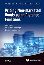 Pricing nonmarketed goods using distance functions