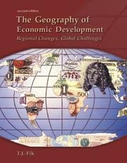 The geography of economic development regional changes,global challenges