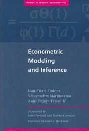 Econometric modeling and inference