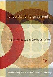Understanding arguments an introduction to informal logic