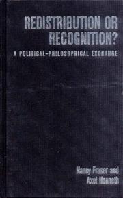Redistribution or recognition? a political-philosophical exchange