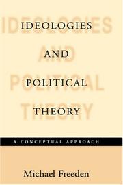 Ideologies and political theory a conceptual approach