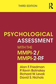 Psychological assessment with the MMPI-2/MMPI-2-RF