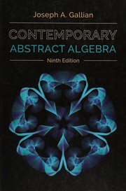 Contemporary abstract algebra