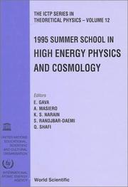 1995 Summer School in High Energy Physics and Cosmology ICTP, Trieste, Italy, 12 June-28 July 1995