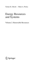 Energy Resources and Systems Volume 2: Renewable Resources