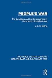 People's war the conditions and the consequences in China and in South East Asia