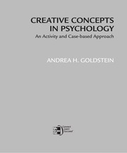 Creative concepts in psychology an activity and case-based approach