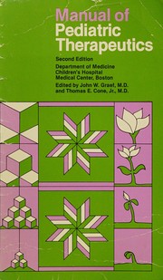 Manual of pediatric therapeutics