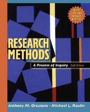 Research methods a process of inquiry