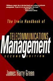 The Irwin handbook of telecommunications management