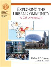 Exploring the urban community a GIS approach