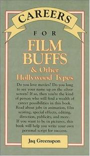 Careers for film buffs & other Hollywood types