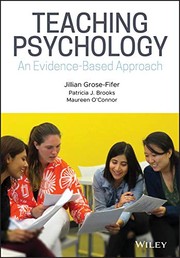 Teaching psychology an evidence-based approach
