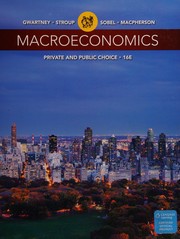 Macroeconomics private and public choice