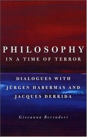Philosophy in a time of terror dialogues with Jürgen Habermas and Jacques Derrida