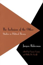 The inclusion of the other studies in political theory