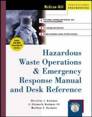 Hazardous waste operations and emergency response manual and desk reference