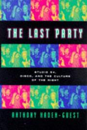 The last party Studio 54, disco, and the culture of the night