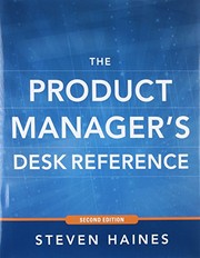 The product manager's desk reference