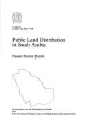 Public land distribution in Saudi Arabia