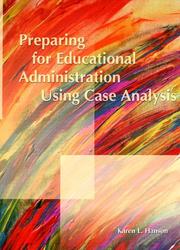 Preparing for educational administration using case analysis
