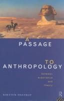 A passage to anthropology between experience and theory