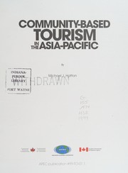 Community-based tourism in the Asia-Pacific