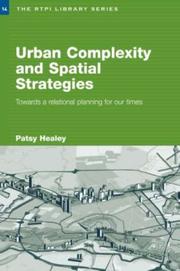 Urban complexity and spatial strategies towards a relational planning for our times